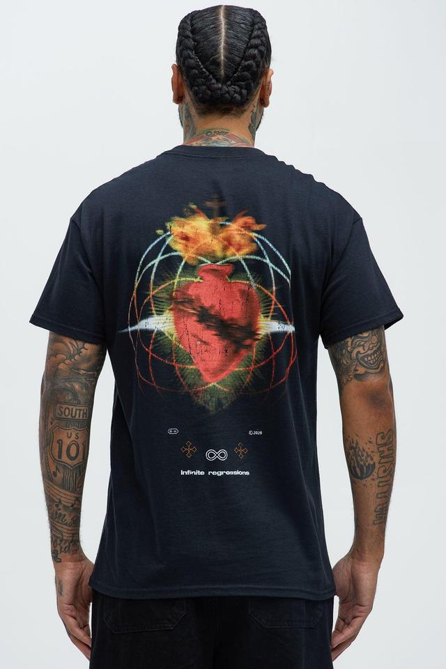 Untold Feelings Short Sleeve Tee - Black Product Image