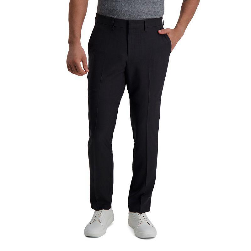 Mens Haggar Smart Wash Repreve Slim-Fit Suit Pants Grey Product Image