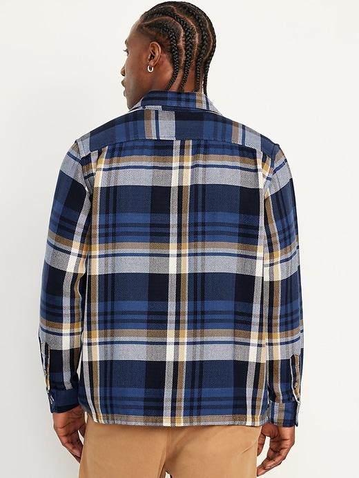 Heavyweight Plaid Flannel Shirt Product Image