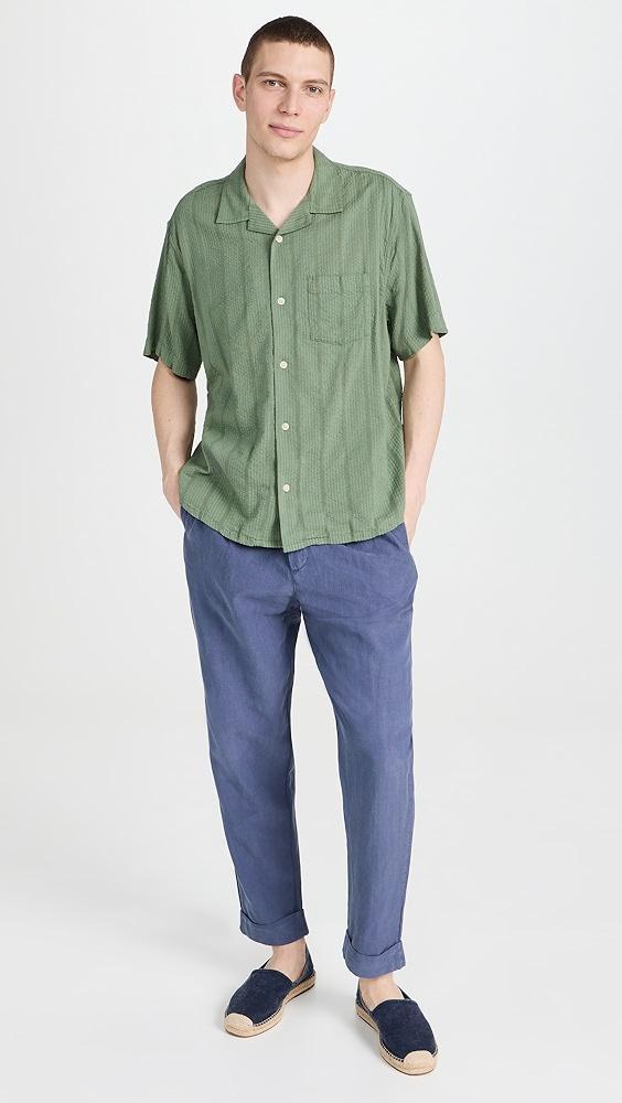 Corridor Striped Seersucker Shirt | Shopbop Product Image