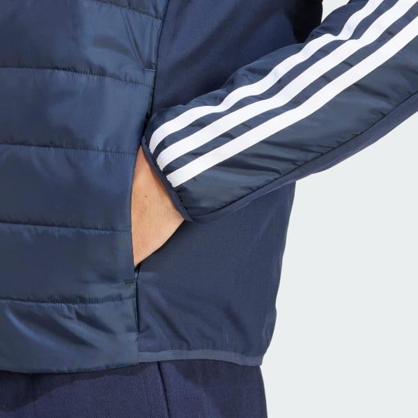 Essentials 3-Stripes Insulated Hooded Hybrid Jacket Product Image