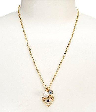 kate spade new york all seeing charm necklace Product Image