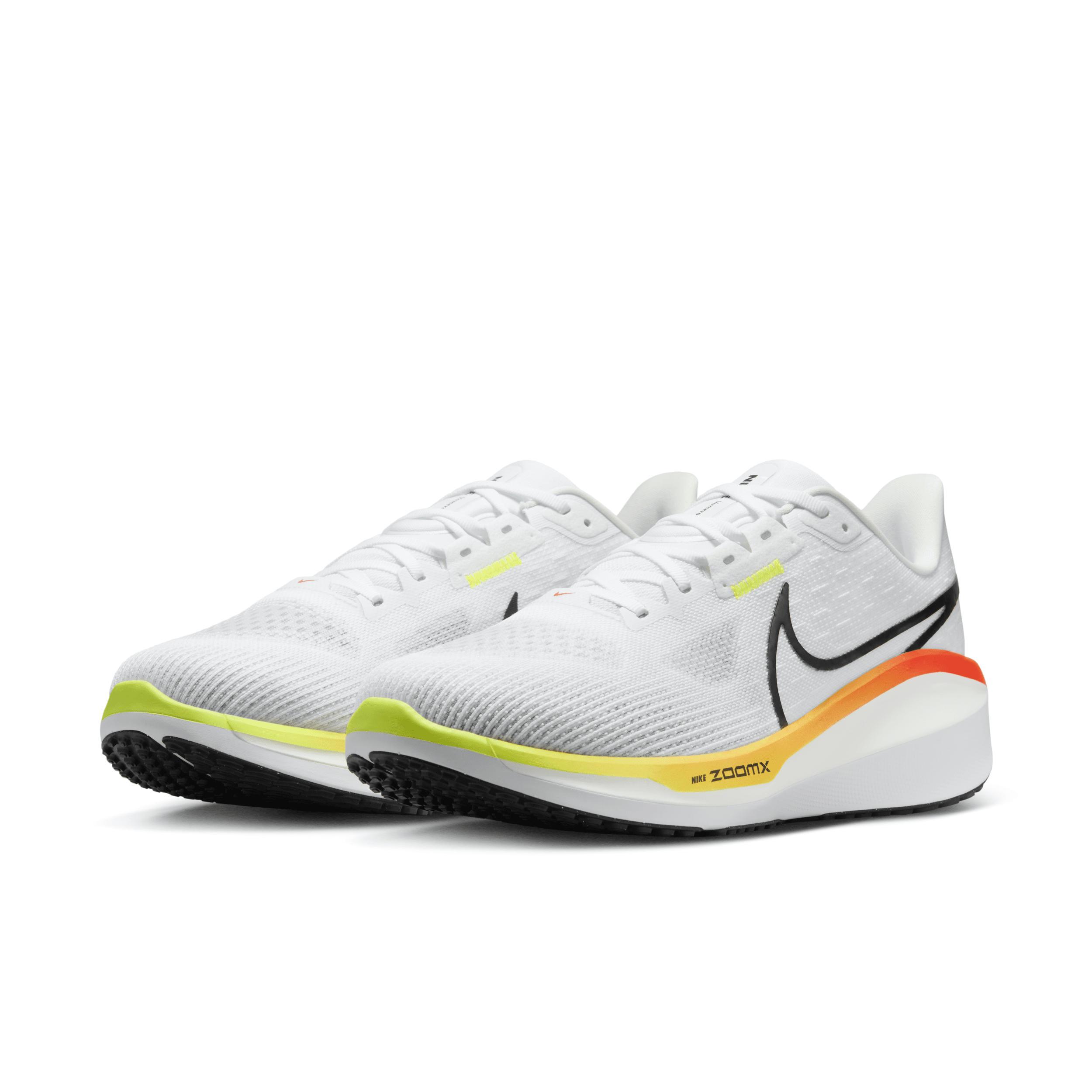 Nike Mens Nike Vomero 17 - Mens Shoes White/Black/Pure Platinum Product Image