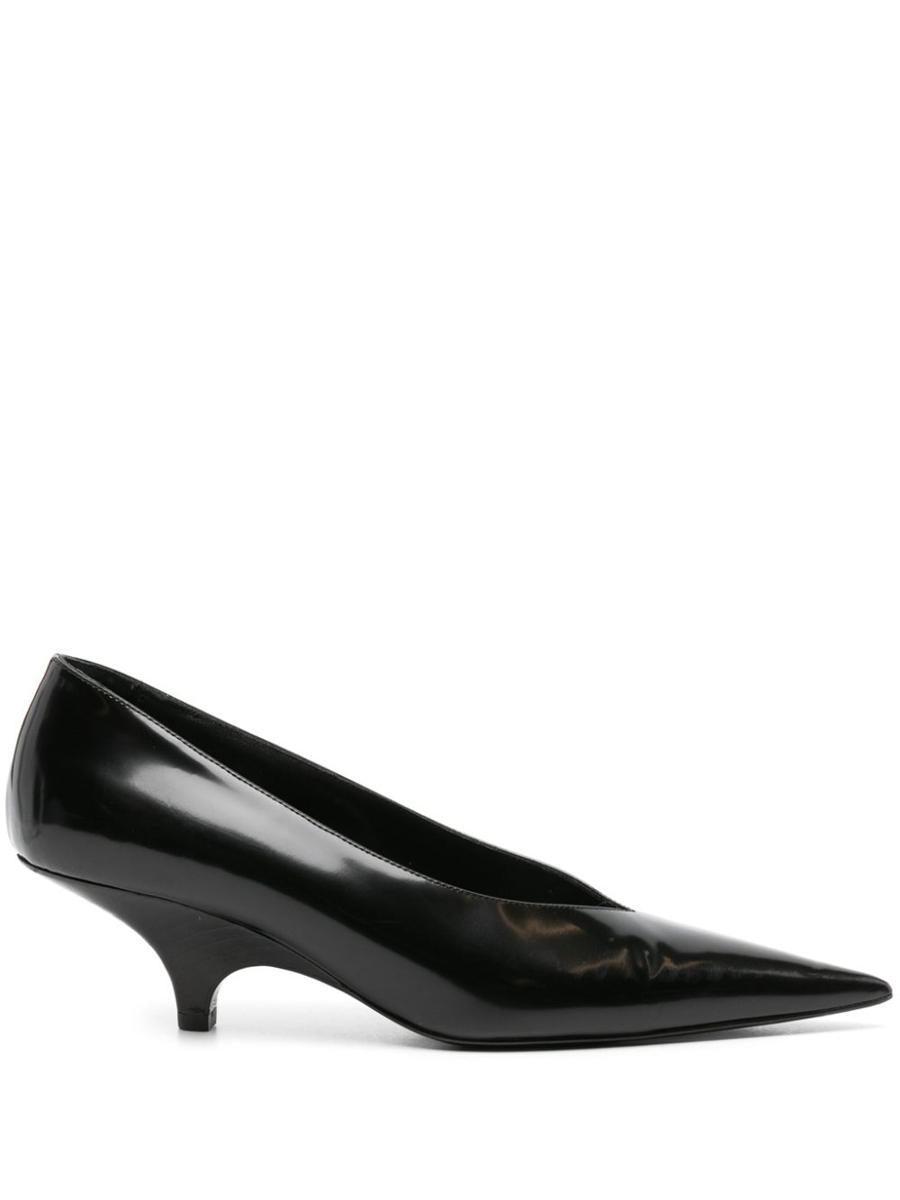 The Wedge-heel Pump Black Product Image