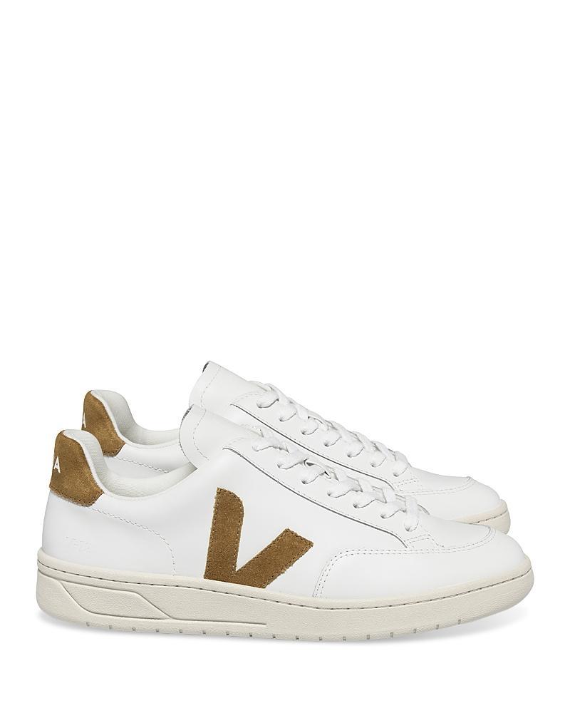 Veja - V-12 Leather Trainers - Mens Product Image