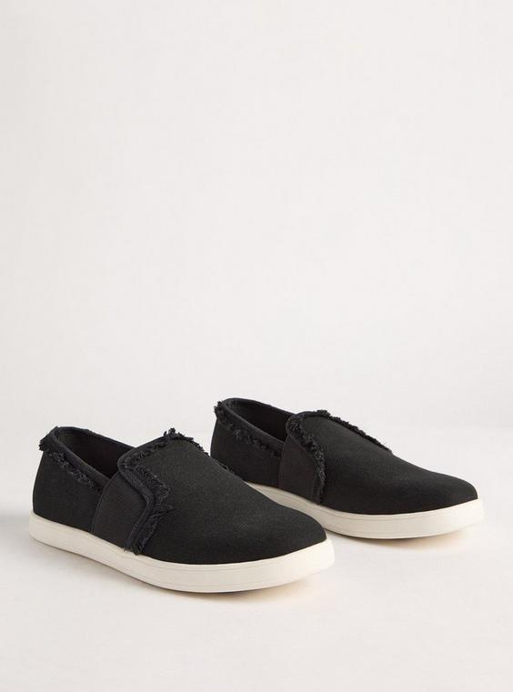 Frayed Slip On Sneaker (WW) Product Image