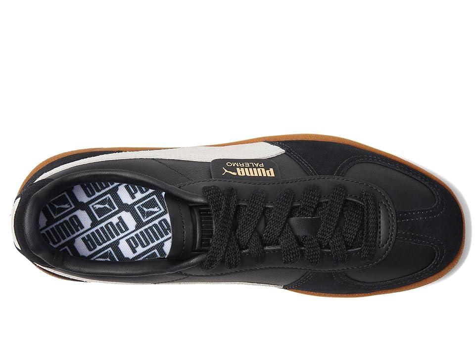 PUMA Womens Palermo - Shoes Black/White Product Image