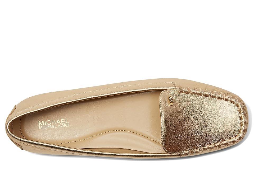 MICHAEL Michael Kors Eve Moc (Pale ) Women's Flat Shoes Product Image