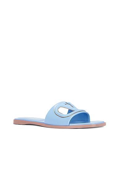 Valentino Garavani Womens Slip On Cutout Slide Sandals Product Image