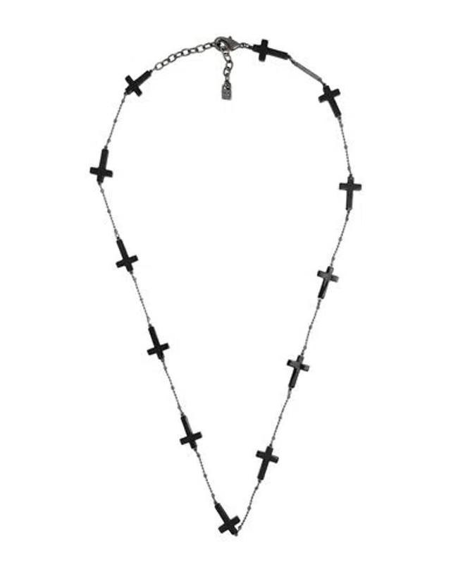 DSQUARED2 Man Necklace Black Size - Metal Product Image