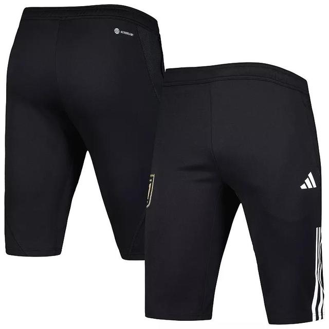 Mens adidas Black LAFC 2023 On-Field Training AEROREADY Half Pants Product Image