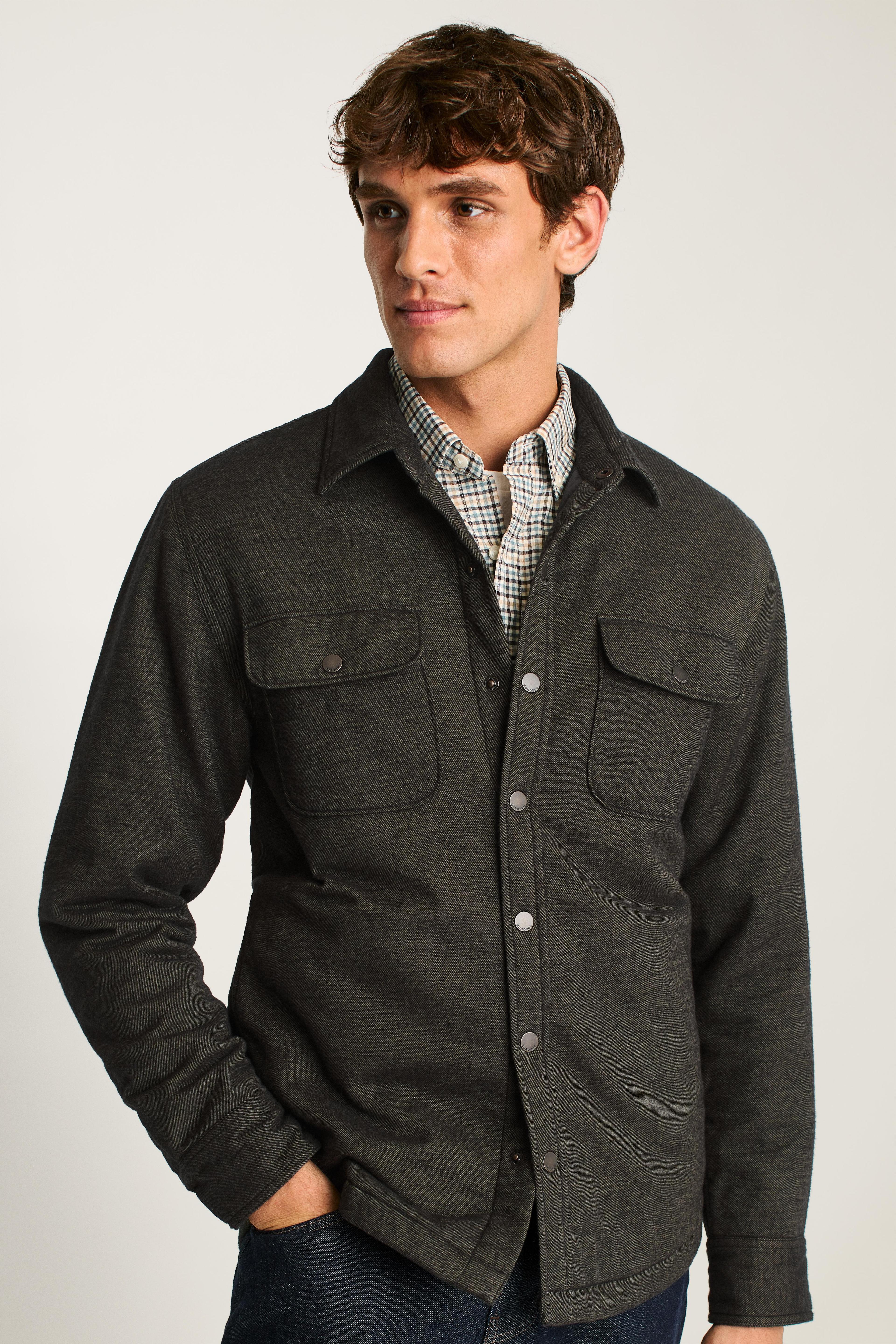 Flannel Quilted Jacket Product Image