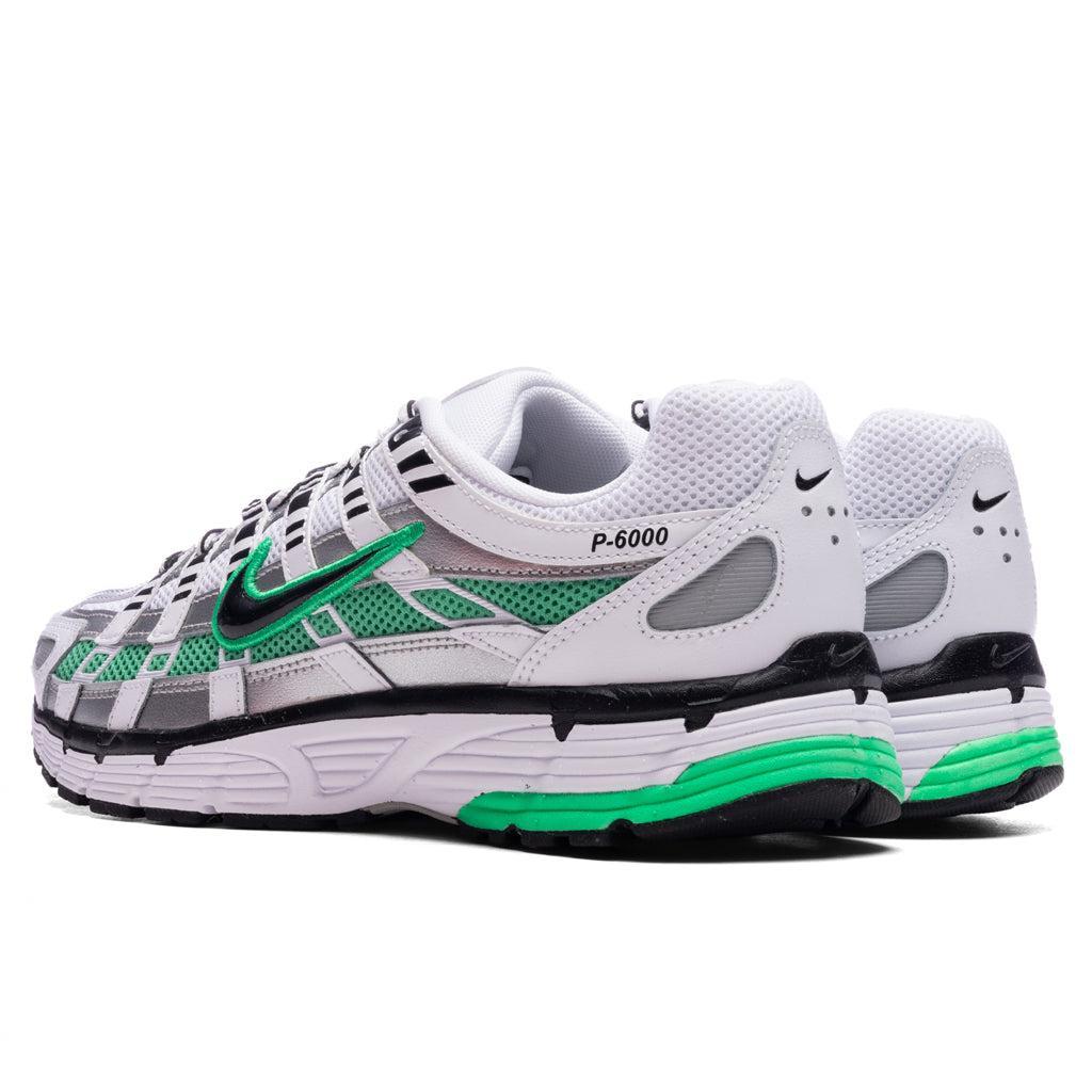 P-6000 - White/Black/Metallic Silver/Spring Green Male Product Image