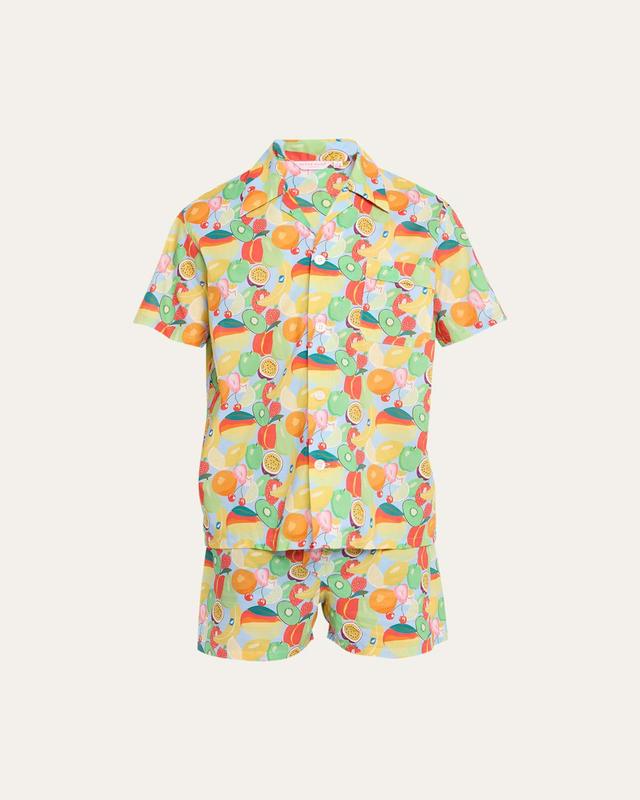 Mens Ledbury 49 Short Cotton Pajama Set Product Image