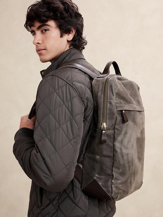 Waxed Canvas Backpack Product Image