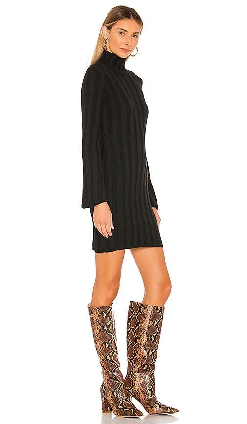 Lovers and Friends Taytay Sweater Dress in Black. Size S. Product Image