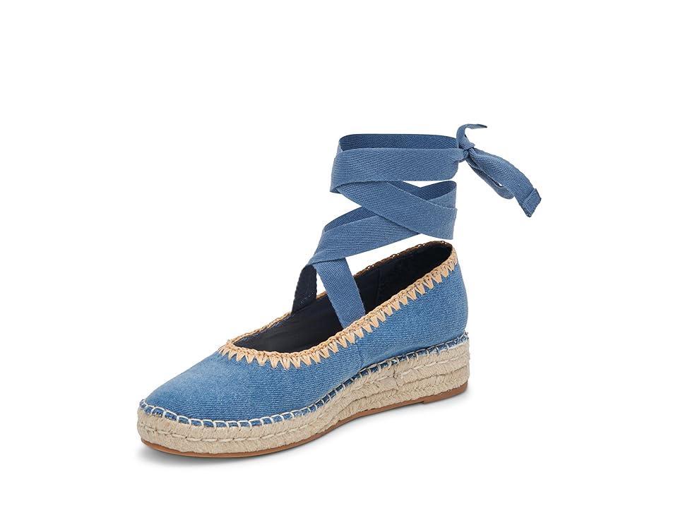 Dolce Vita Morgan Denim) Women's Flat Shoes Product Image