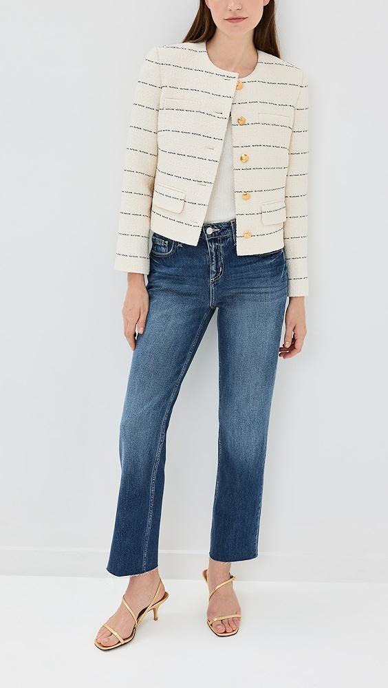 L'AGENCE Milana Low Rise Stovepipe Jeans | Shopbop Product Image