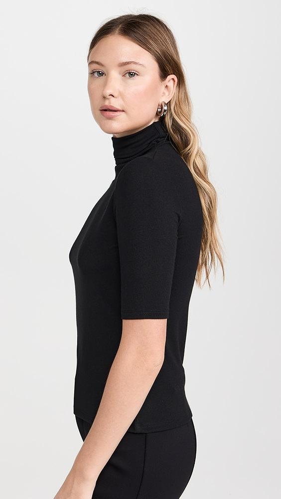 Vince Elbow Sleeve Turtleneck | Shopbop Product Image