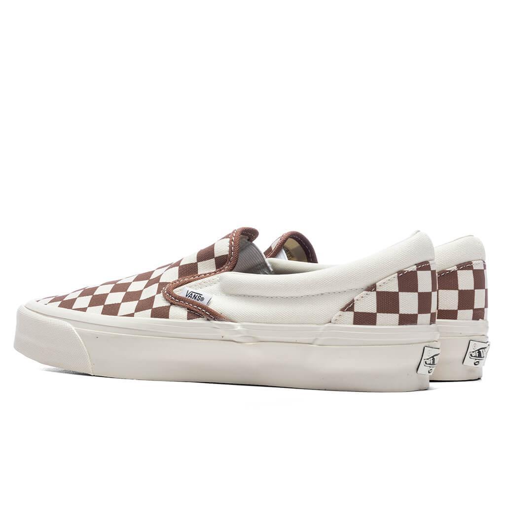 Premium Slip-On 98 - Checkerboard Coffee Male Product Image