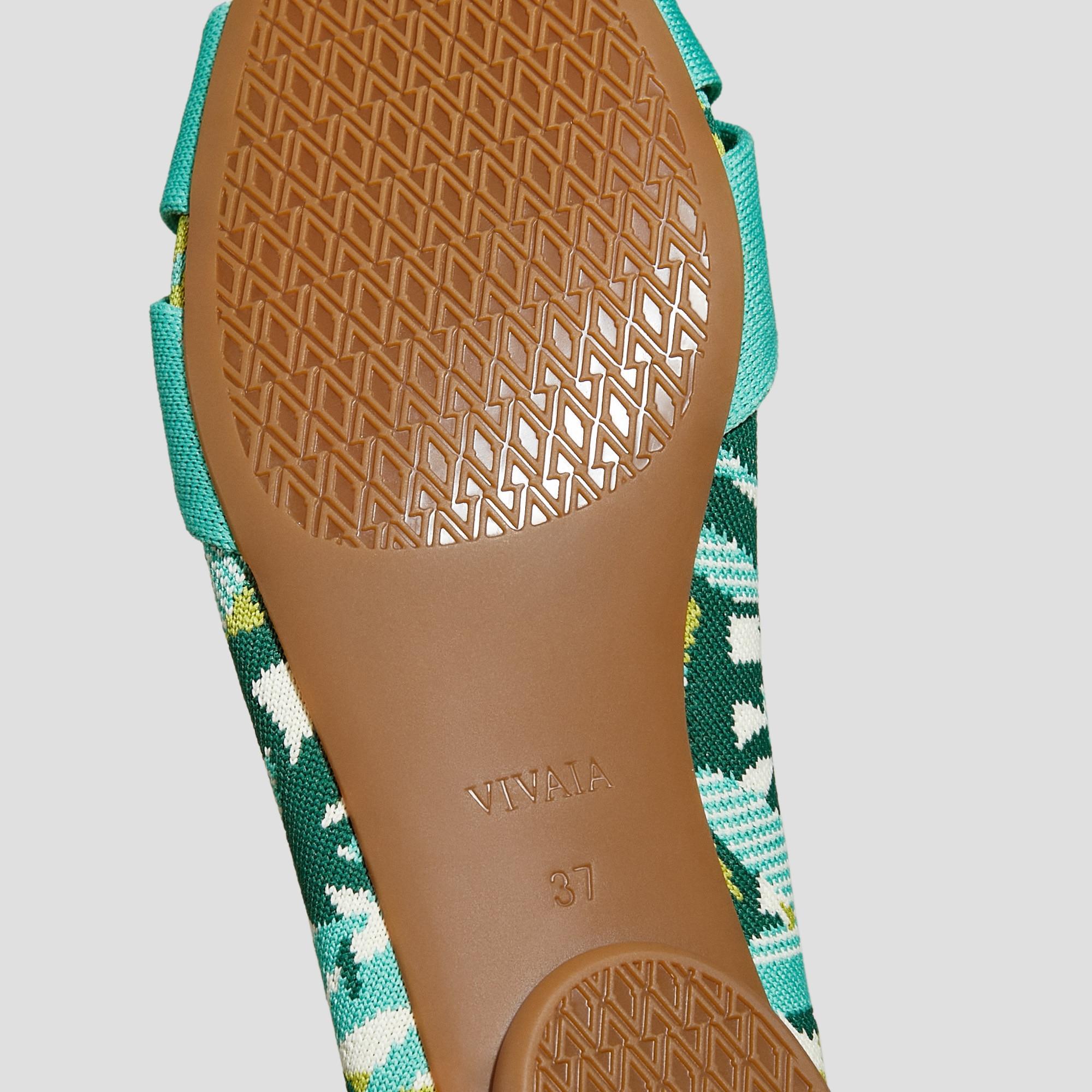 Almond-Toe Knotted Flats (Bibi) Product Image