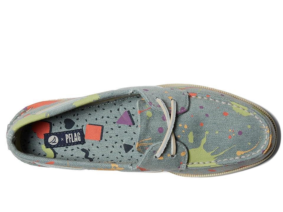 Sperry Authentic Original 2-Eye Pride Multi) Men's Shoes Product Image