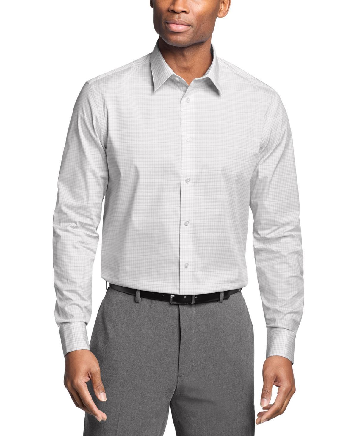 Calvin Klein Mens Regular Fit Steel Dress Shirt Product Image