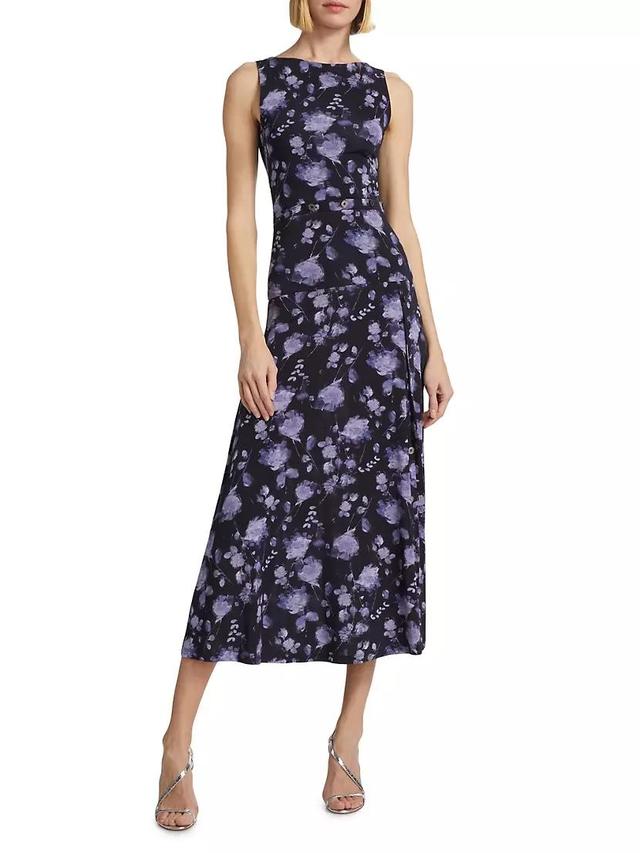 Mariyana Cut-Out Midi-Dress Product Image