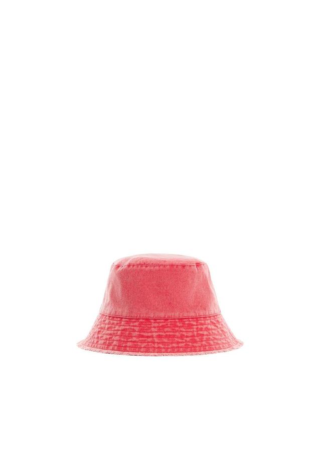 MANGO - Frayed bucket hat - One size - Women Product Image