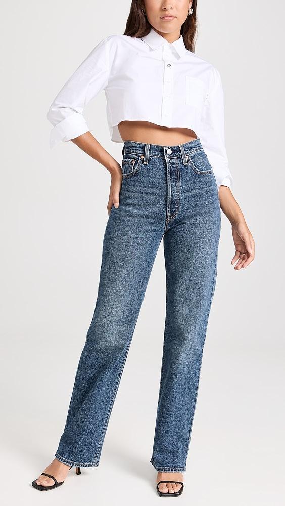 Levi's Ribcage Full Length Jeans | Shopbop Product Image