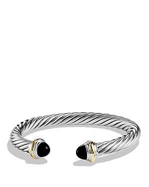 Womens Classic Cable Bracelet In Sterling Silver Product Image