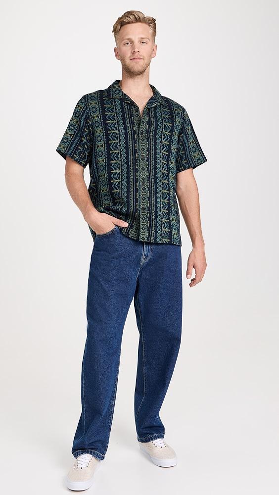 Wax London Didcot Woven Patterned Shirt | Shopbop Product Image