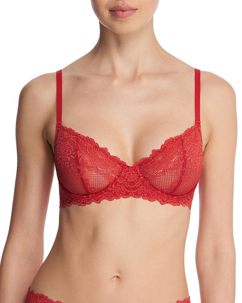 Natori Heavenly Lace Convertible Balconette Bra Product Image