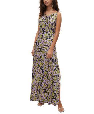 Vero Moda Womens Kyra Maxi Slip Dress Product Image