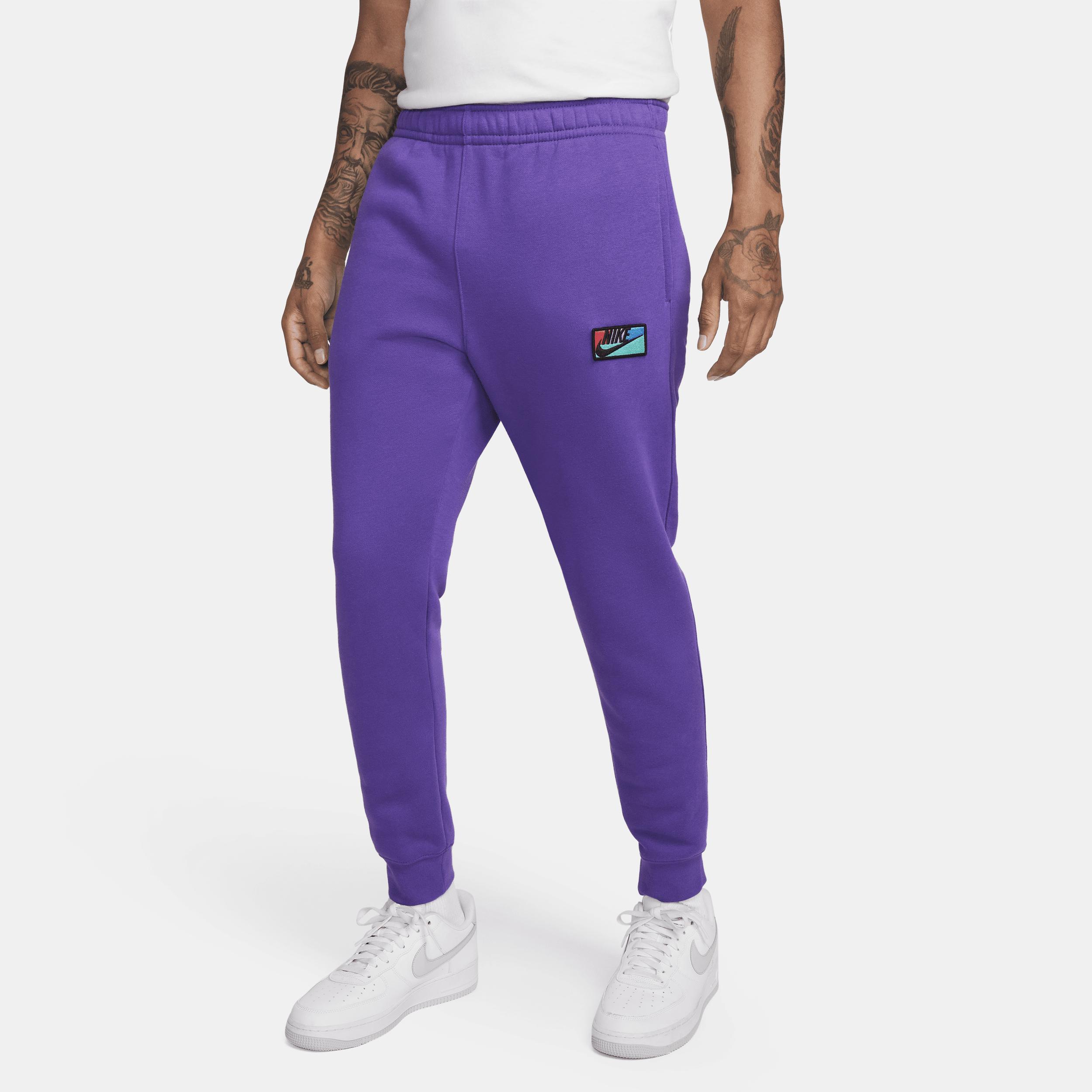 Nike Mens Club+ Patch GX Basketball Pants - Purple Cosmos/Purple Cosmos Product Image