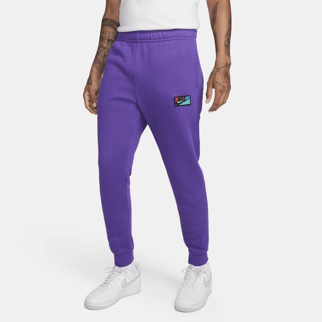 Nike Mens Club+ Patch GX Basketball Pants - Purple Cosmos/Purple Cosmos Product Image