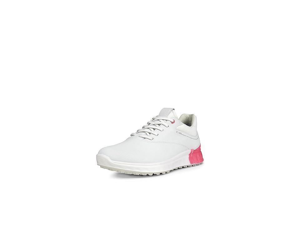 ECCO Golf S-Three GORE-TEX(r) Waterproof Bubblegum) Women's Shoes Product Image