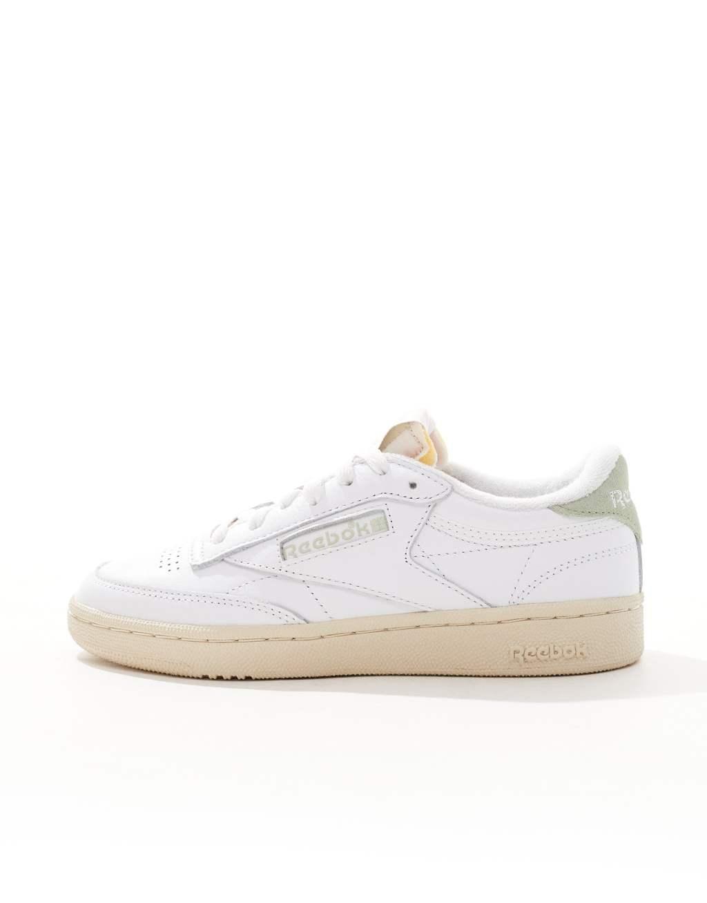 Reebok Club C 85 Vintage sneakers in white and sage Product Image