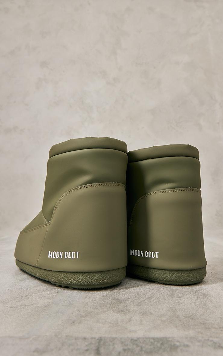 MOON BOOT Khaki Icon Low Rubber  Product Image