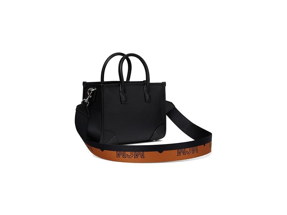 Womens Leather Logo Mini Tote Product Image