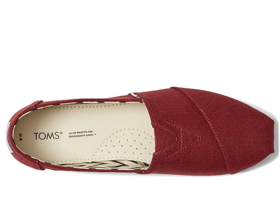 Toms Womens Alpargata Heritage Slip-On Flats Product Image