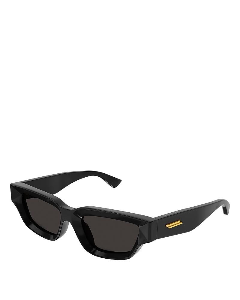 Mens Edgy 53MM Rectangular Sunglasses Product Image