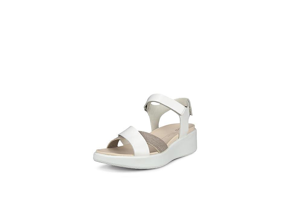 ECCO Flowt Wedge Luxury Crossband Women's Sandals Product Image