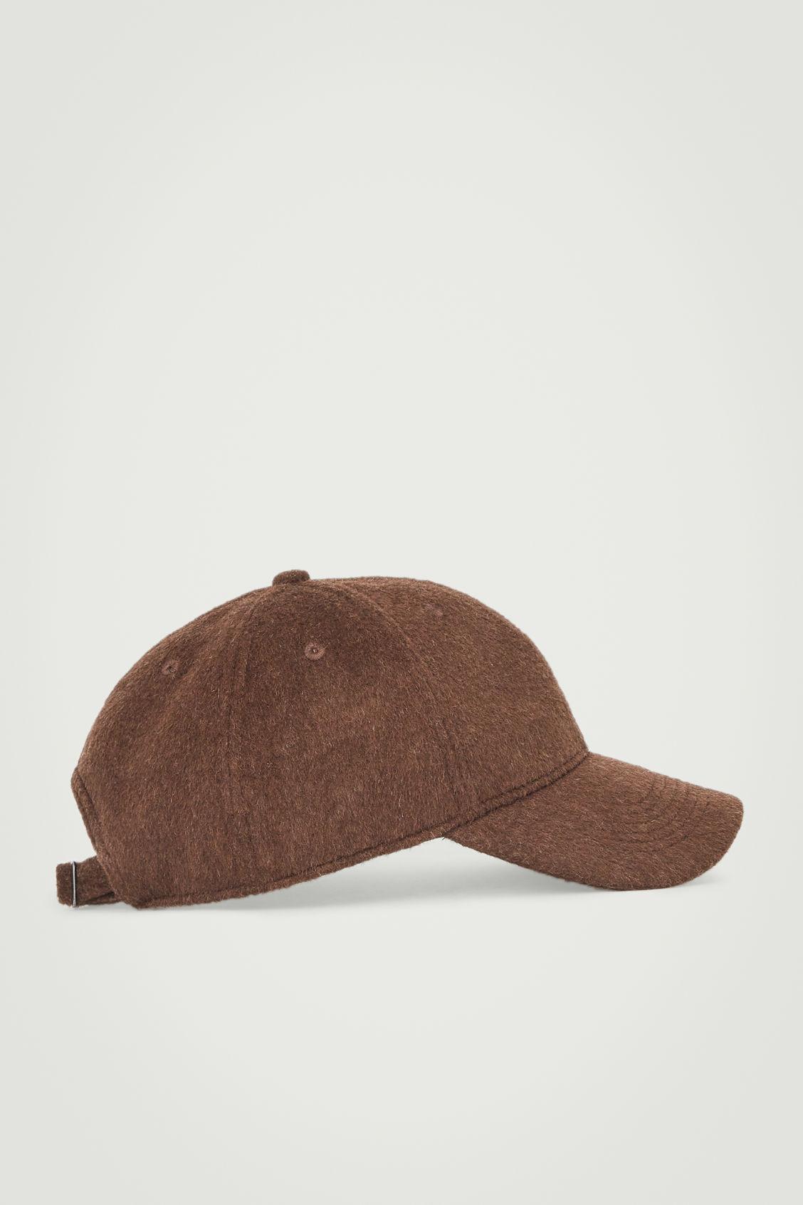 WOOL-BLEND BASEBALL CAP Product Image