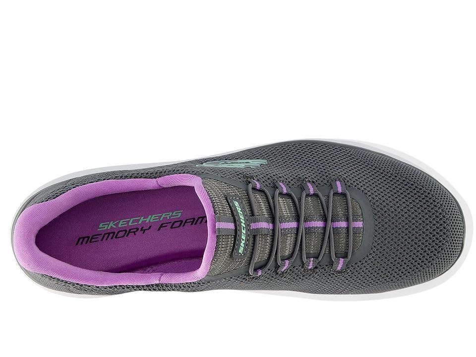 Skechers Womens Summits - Cool Classic Wide Width Athletic Walking Sneakers from Finish Line Product Image