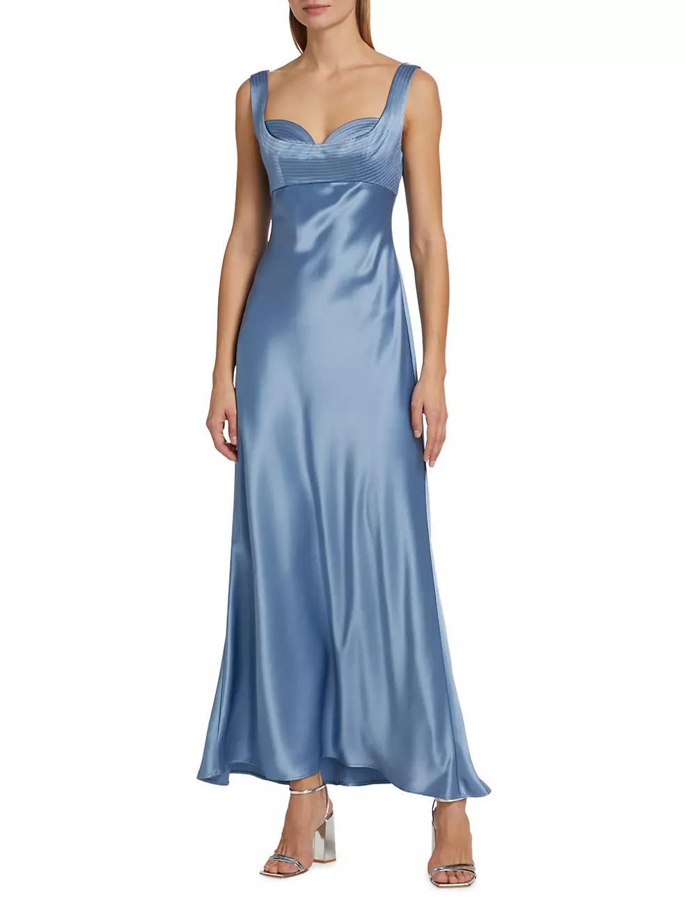 Fagan Satin Maxi Dress Product Image