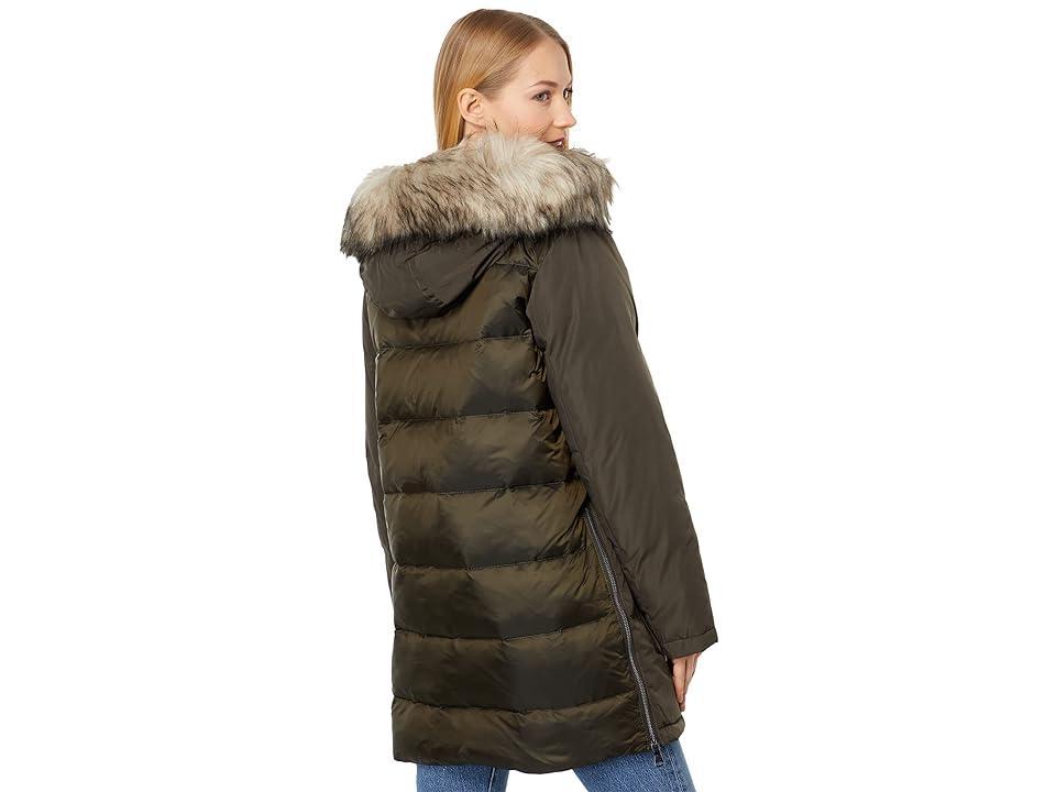 Vince Camuto Camuto Women's Heavyweight Warm Winter Parka Jacket Coat (New Loden) Women's Coat Product Image