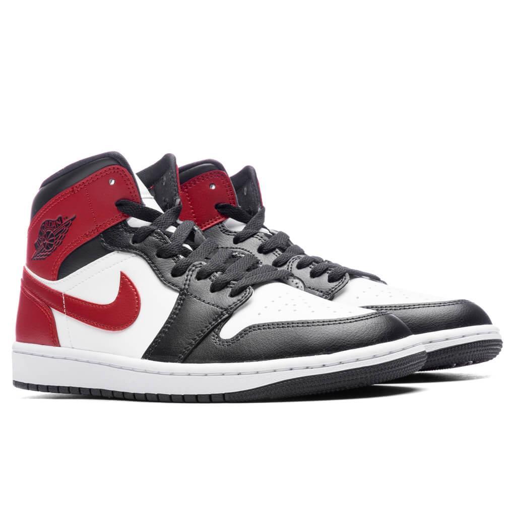 Air Jordan 1 Mid Women's - Sail/Gym Red/Off Noir Female Product Image