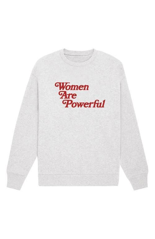 One DNA Gender Inclusive Women are Powerful Fleece Graphic Sweatshirt Product Image