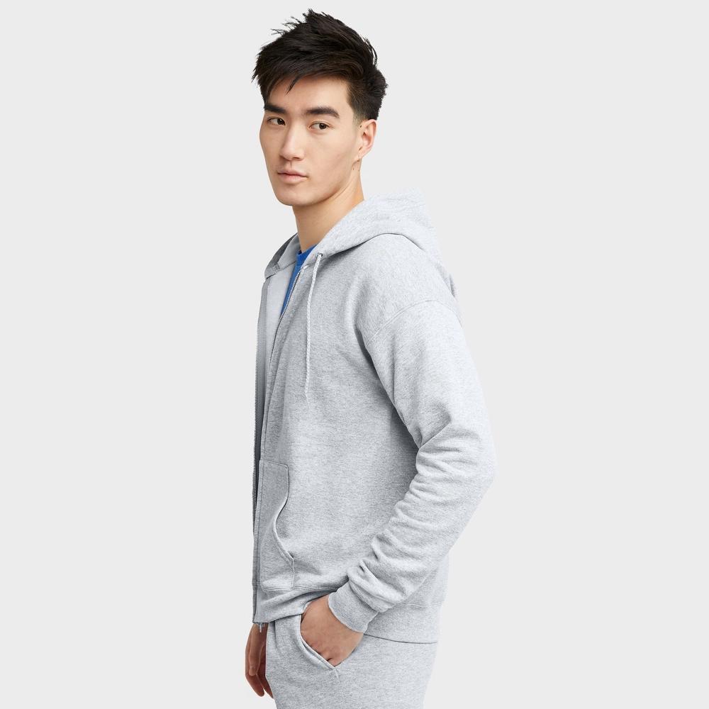 Hanes EcoSmart Unisex Full-Zip Fleece Hoodie Product Image